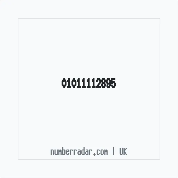 Reverse number check for +44 1011 112895 — who called me?