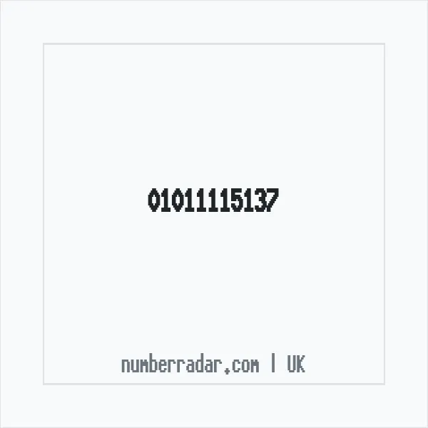 Reverse number check for +44 1011 115137 — who called me?