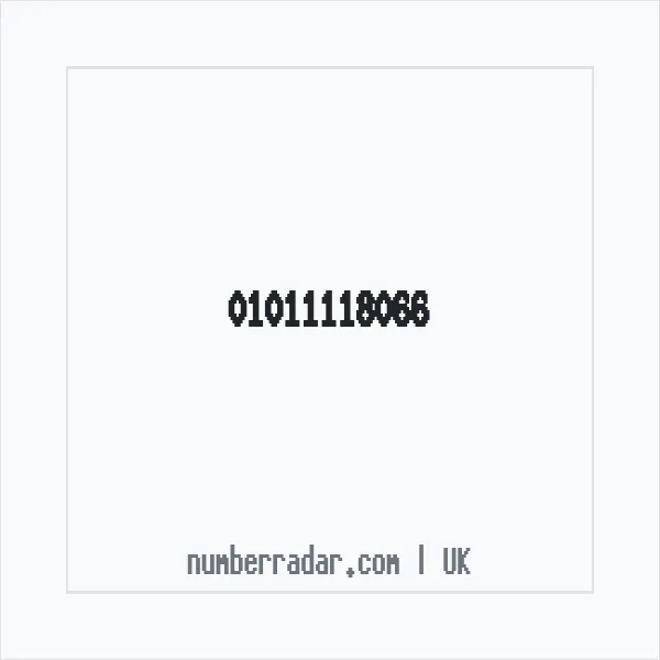 Reverse number check for +44 1011 118066 — who called me?