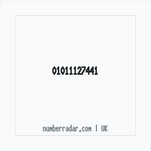 Reverse number check for +44 1011 127441 — who called me?