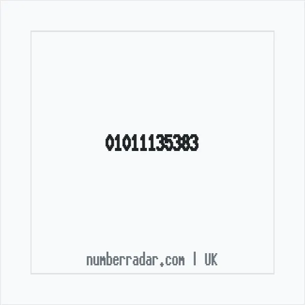 Reverse number check for +44 1011 135383 — who called me?