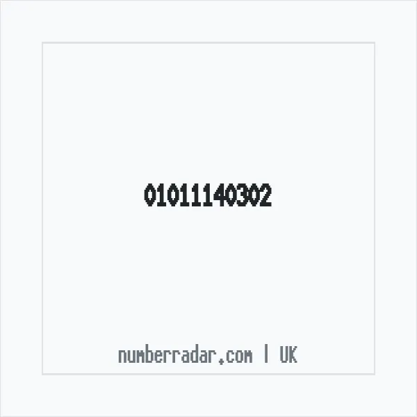 Reverse number check for +44 1011 140302 — who called me?