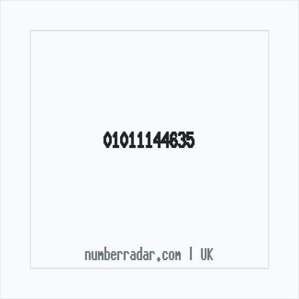 Reverse number check for +44 1011 144635 — who called me?