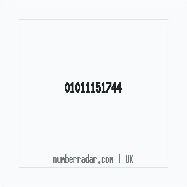 Reverse number check for +44 1011 151744 — who called me?