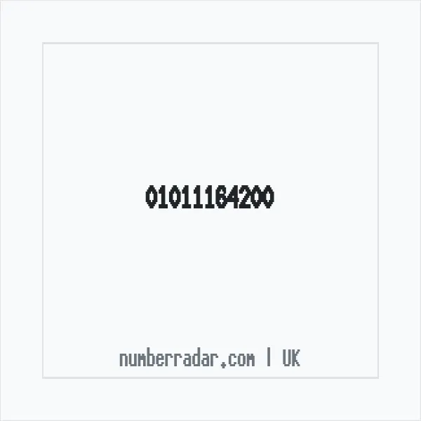 Reverse number check for +44 1011 164200 — who called me?