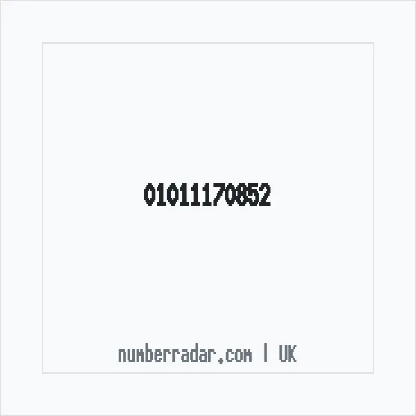 Reverse number check for +44 1011 170852 — who called me?