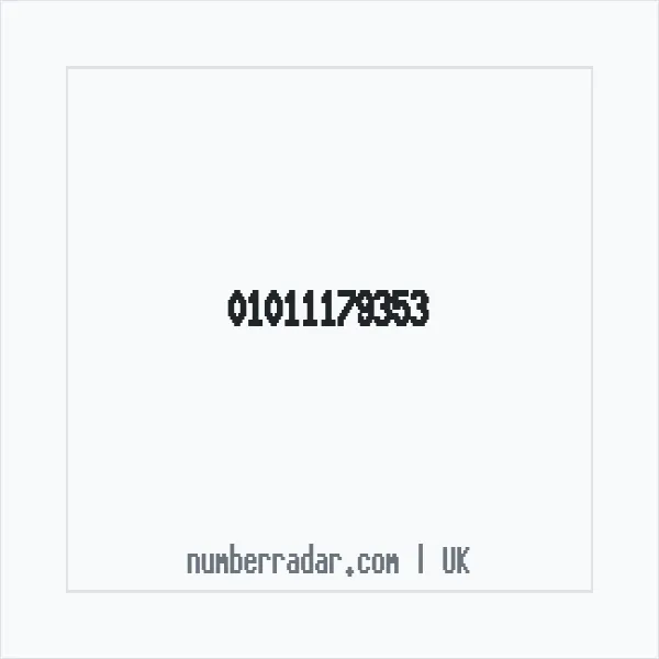 Reverse number check for +44 1011 179353 — who called me?