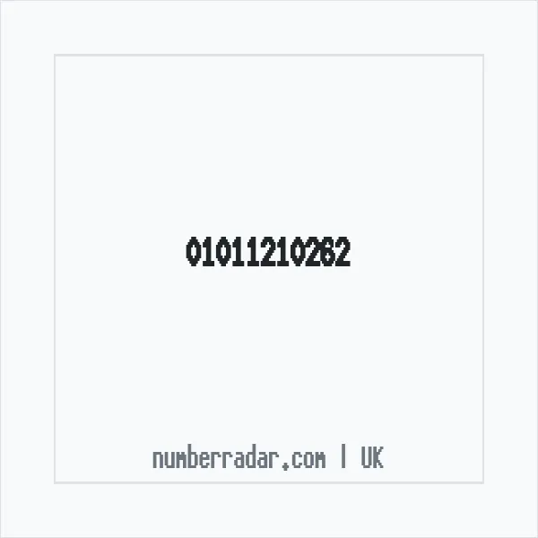 Reverse number check for +44 1011 210262 — who called me?