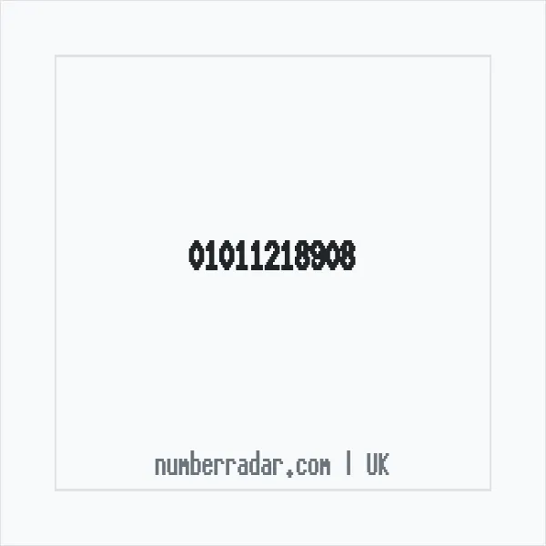 Reverse number check for +44 1011 218908 — who called me?