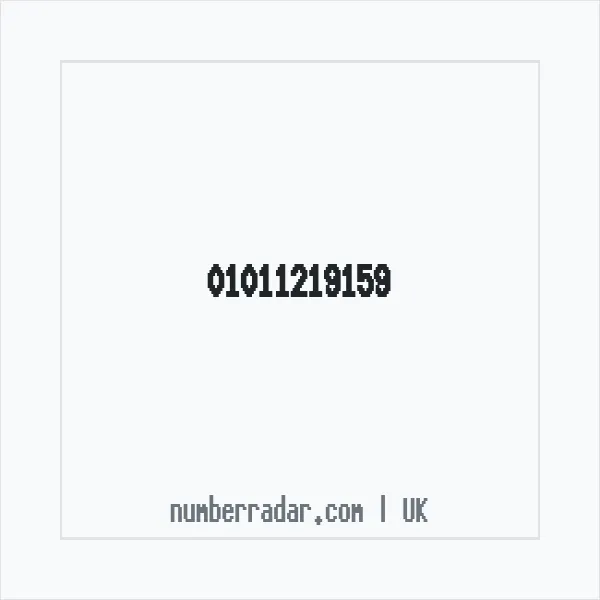 Reverse number check for +44 1011 219159 — who called me?