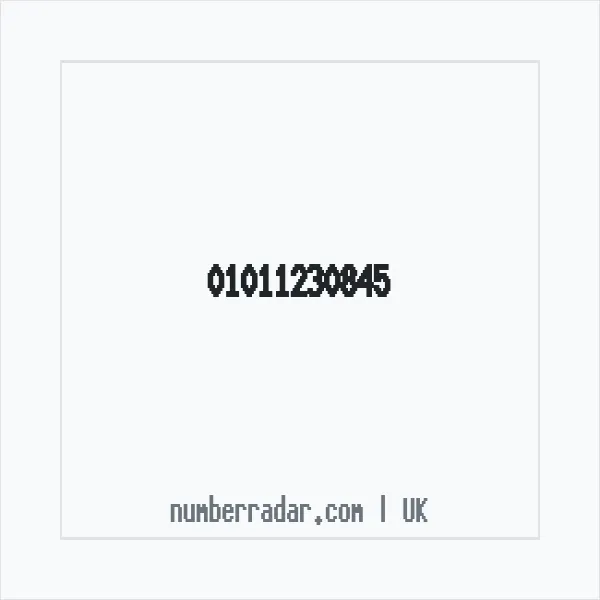Reverse number check for +44 1011 230845 — who called me?