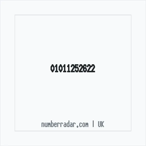 Reverse number check for +44 1011 252622 — who called me?