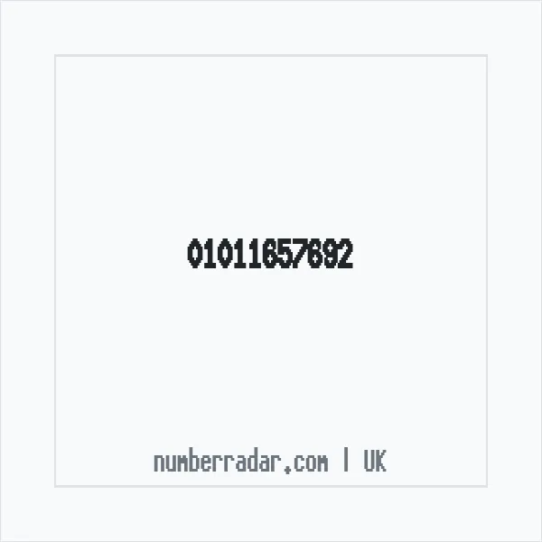 Reverse number check for +44 1011 657692 — who called me?