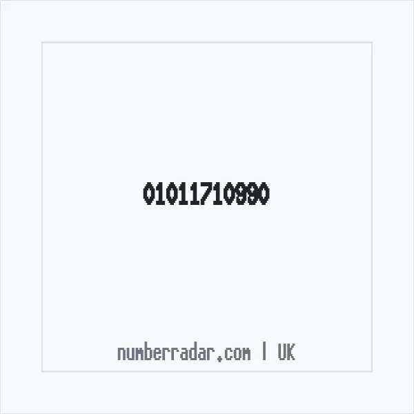 Reverse number check for +44 1011 710990 — who called me?