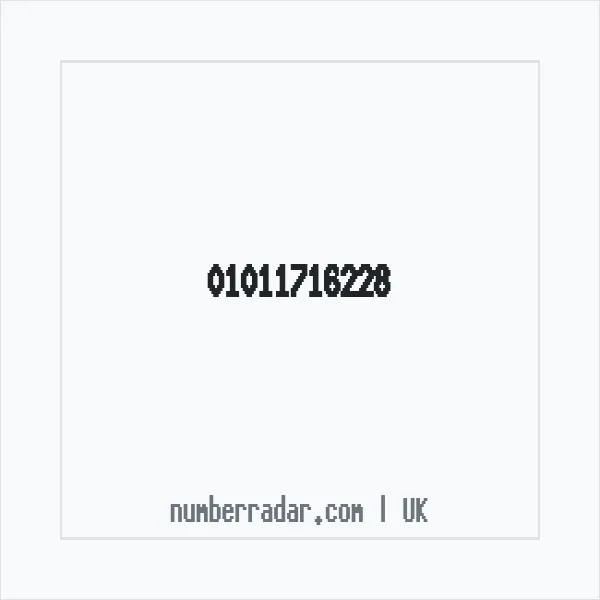 Reverse number check for +44 1011 716228 — who called me?