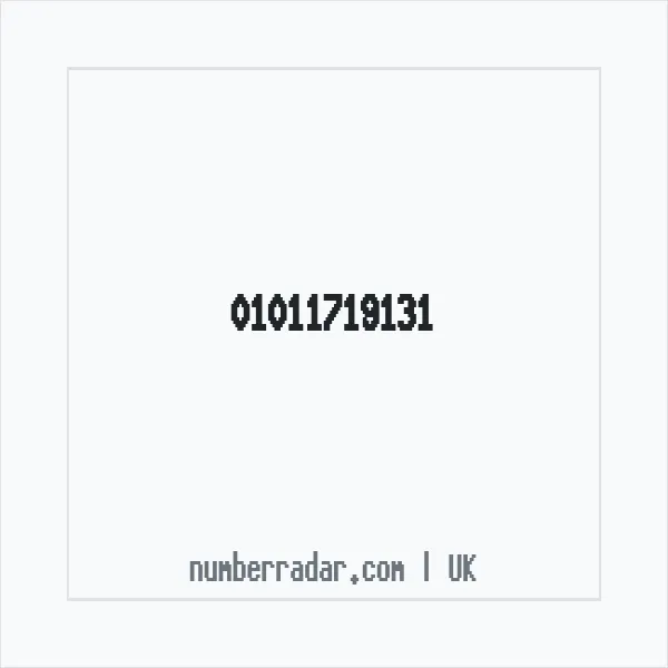 Reverse number check for +44 1011 719131 — who called me?