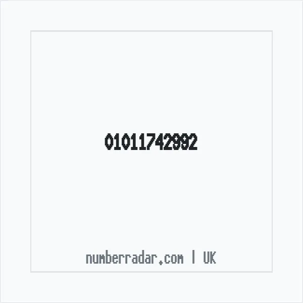 Reverse number check for +44 1011 742992 — who called me?