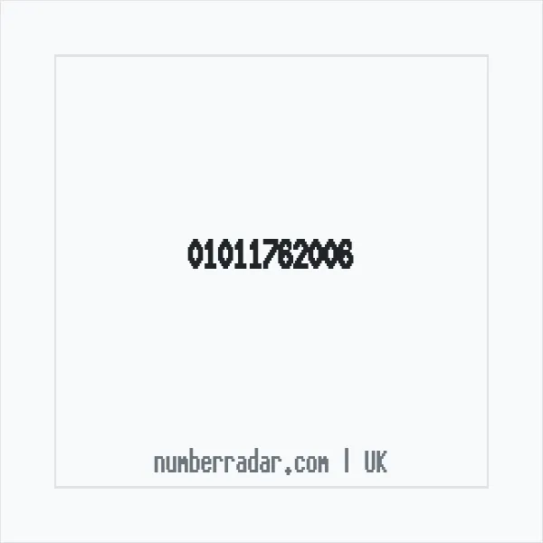Reverse number check for +44 1011 762006 — who called me?