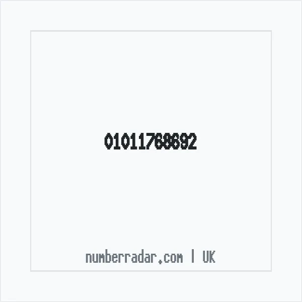 Reverse number check for +44 1011 768692 — who called me?