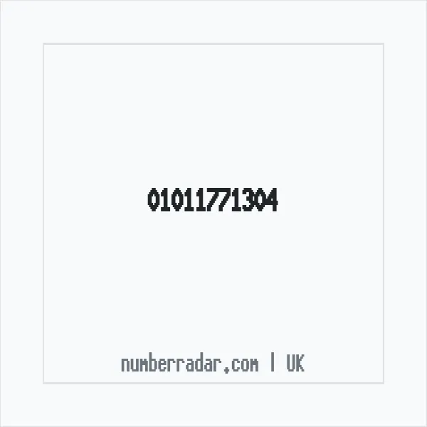 Reverse number check for +44 1011 771304 — who called me?