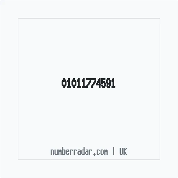Reverse number check for +44 1011 774591 — who called me?