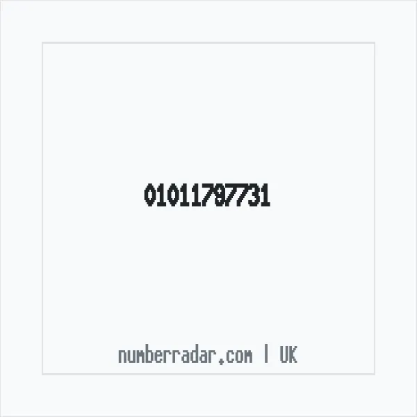 Reverse number check for +44 1011 797731 — who called me?