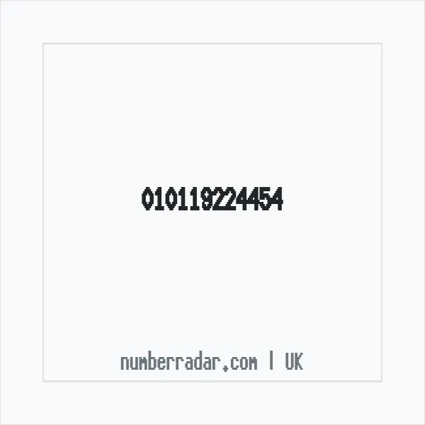 Reverse number check for +44 (1011) 922-445 — who called me?