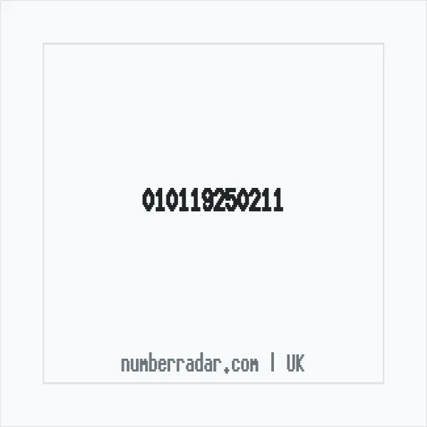 Reverse number check for +44 (1011) 925-021 — who called me?