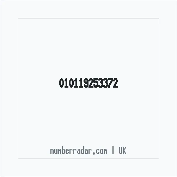 Reverse number check for +44 (1011) 925-337 — who called me?