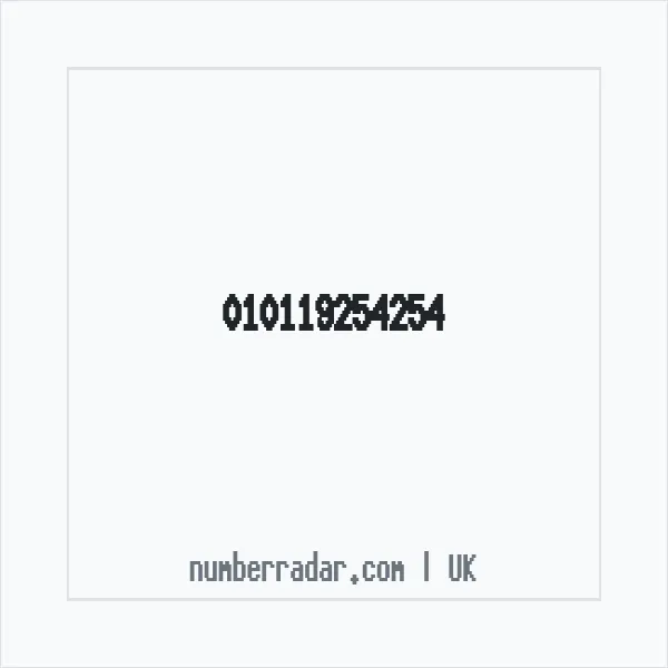 Reverse number check for +44 (1011) 925-425 — who called me?