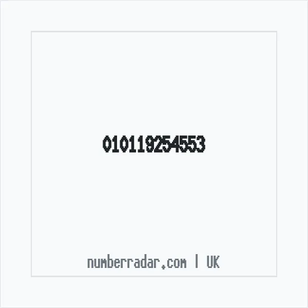 Reverse number check for +44 (1011) 925-455 — who called me?