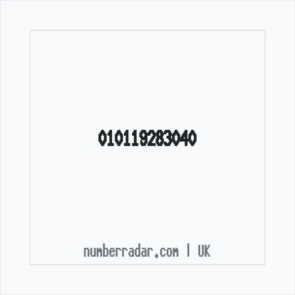 Reverse number check for +44 (1011) 928-304 — who called me?