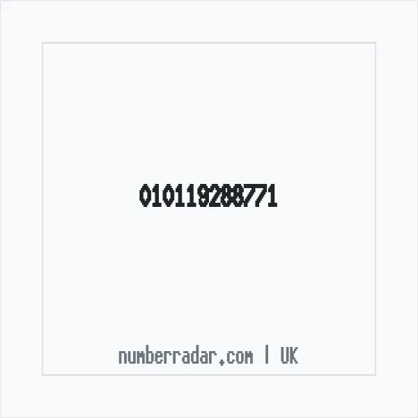 Reverse number check for +44 (1011) 928-877 — who called me?