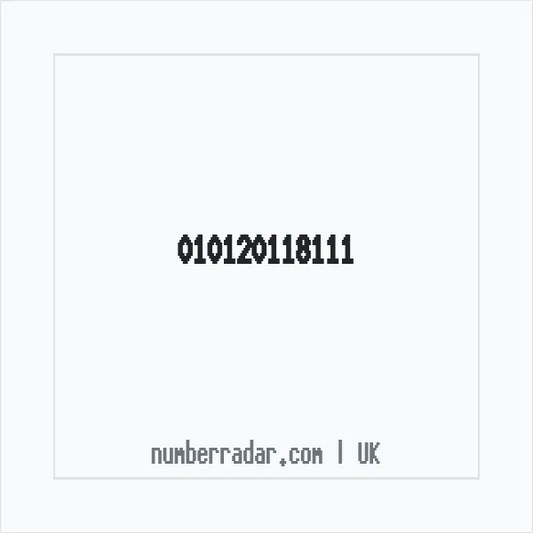 Reverse number check for +44 (1012) 011-811 — who called me?