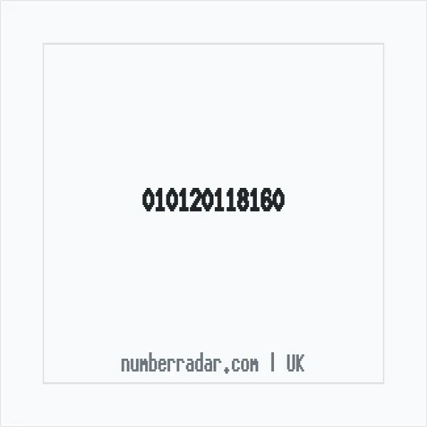 Reverse number check for +44 (1012) 011-816 — who called me?