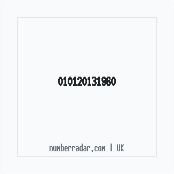 Reverse number check for +44 (1012) 013-196 — who called me?