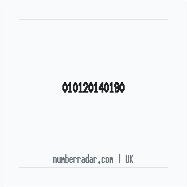 Reverse number check for +44 (1012) 014-019 — who called me?