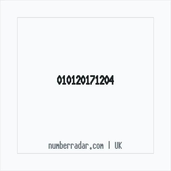 Reverse number check for +44 (1012) 017-120 — who called me?