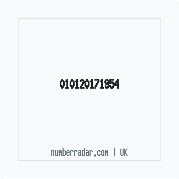 Reverse number check for +44 (1012) 017-195 — who called me?