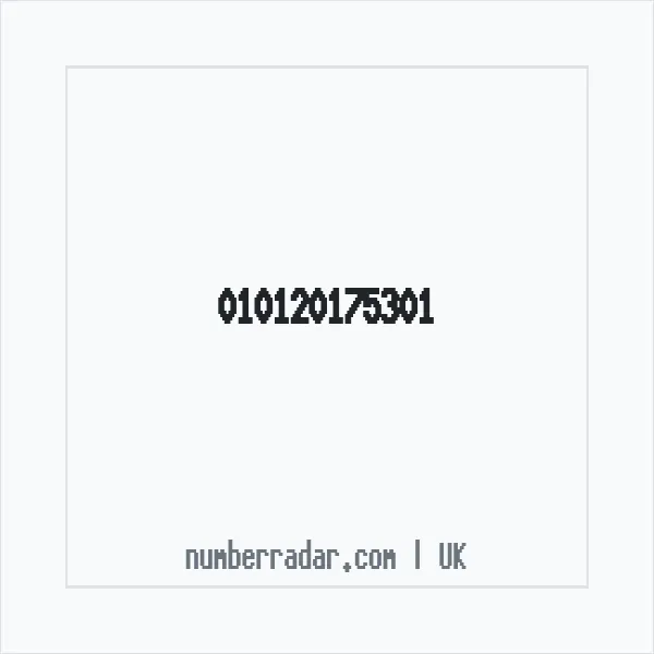 Reverse number check for +44 (1012) 017-530 — who called me?