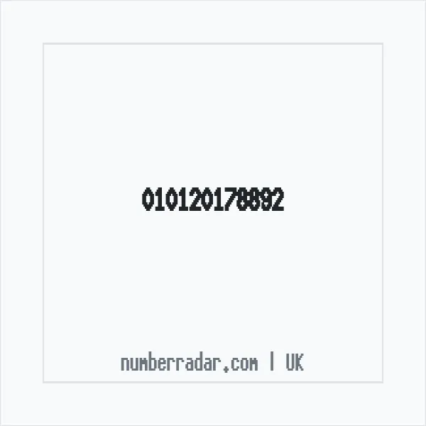 Reverse number check for +44 (1012) 017-889 — who called me?