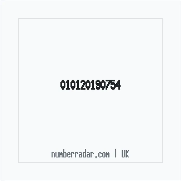Reverse number check for +44 (1012) 019-075 — who called me?