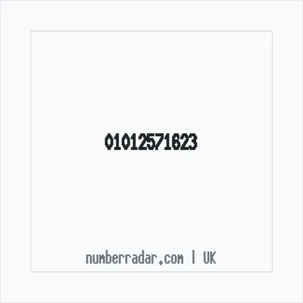 Reverse number check for +44 1012 571623 — who called me?