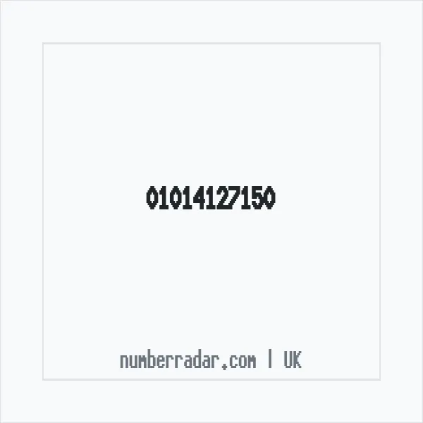 Reverse number check for +44 1014 127150 — who called me?