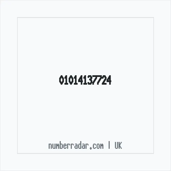 Reverse number check for +44 1014 137724 — who called me?