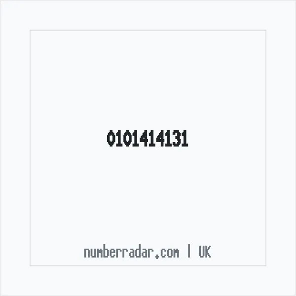 Reverse number check for +44 101414131 — who called me?