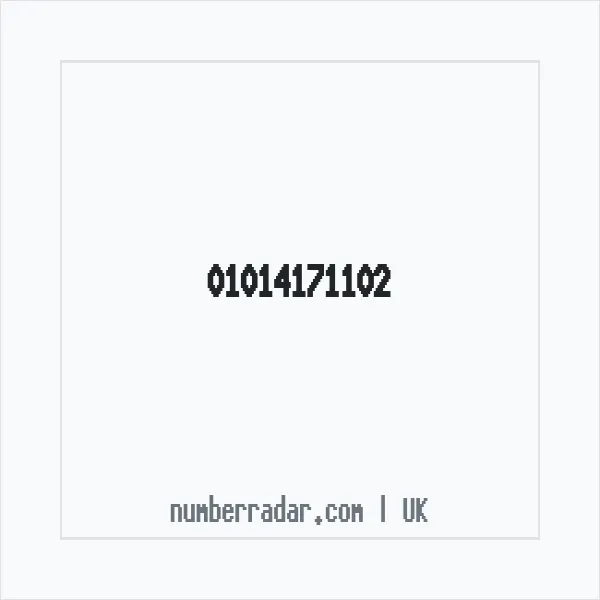 Reverse number check for +44 1014 171102 — who called me?