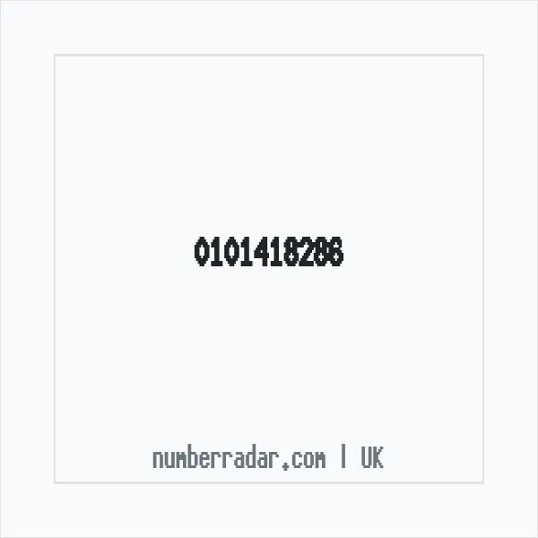 Reverse number check for +44 101418286 — who called me?
