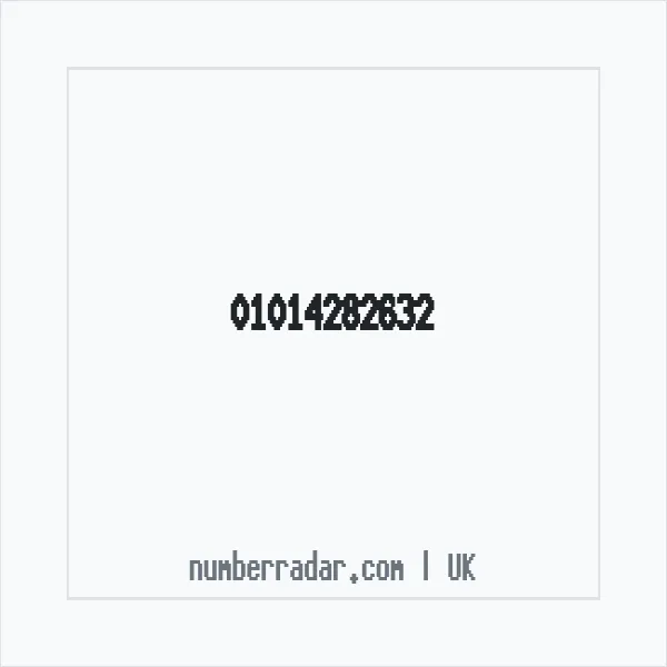 Reverse number check for +44 1014 282632 — who called me?