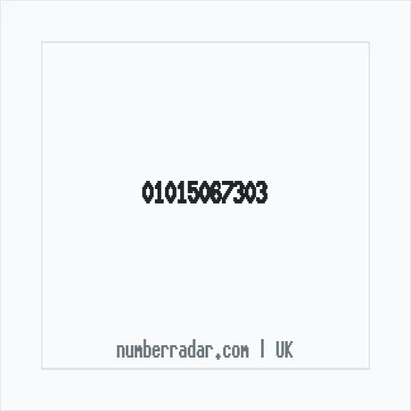Reverse number check for +44 1015 067303 — who called me?